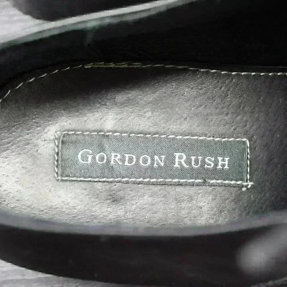 Gordon Rush Lennox Men’s Black Oxfords Classic Cap - Picture 9 of 12